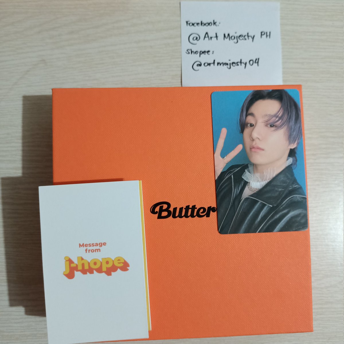 artmajesty_ph's tweet image. lfb wts
JK peaches + Hobi cream set
With poster set and poster tube

Onhand and ready to ship 
💰 Php 2,500

DM for more proofs
#jkpc #hobipc #butterpc #butteralbumph