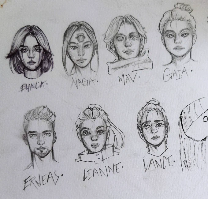 back when i had time to draw ocs 🤘😔 