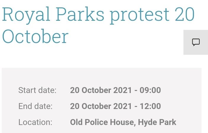 3/4 Join the @pcs_union protest on Wednesday 20th October between 9am and 12pm at the Old Police House, Hyde Park to support striking cleaners who work for @theroyalparks's contractor @JustAskServices 
#SickPay now!
pcs.org.uk/news-events/ev…