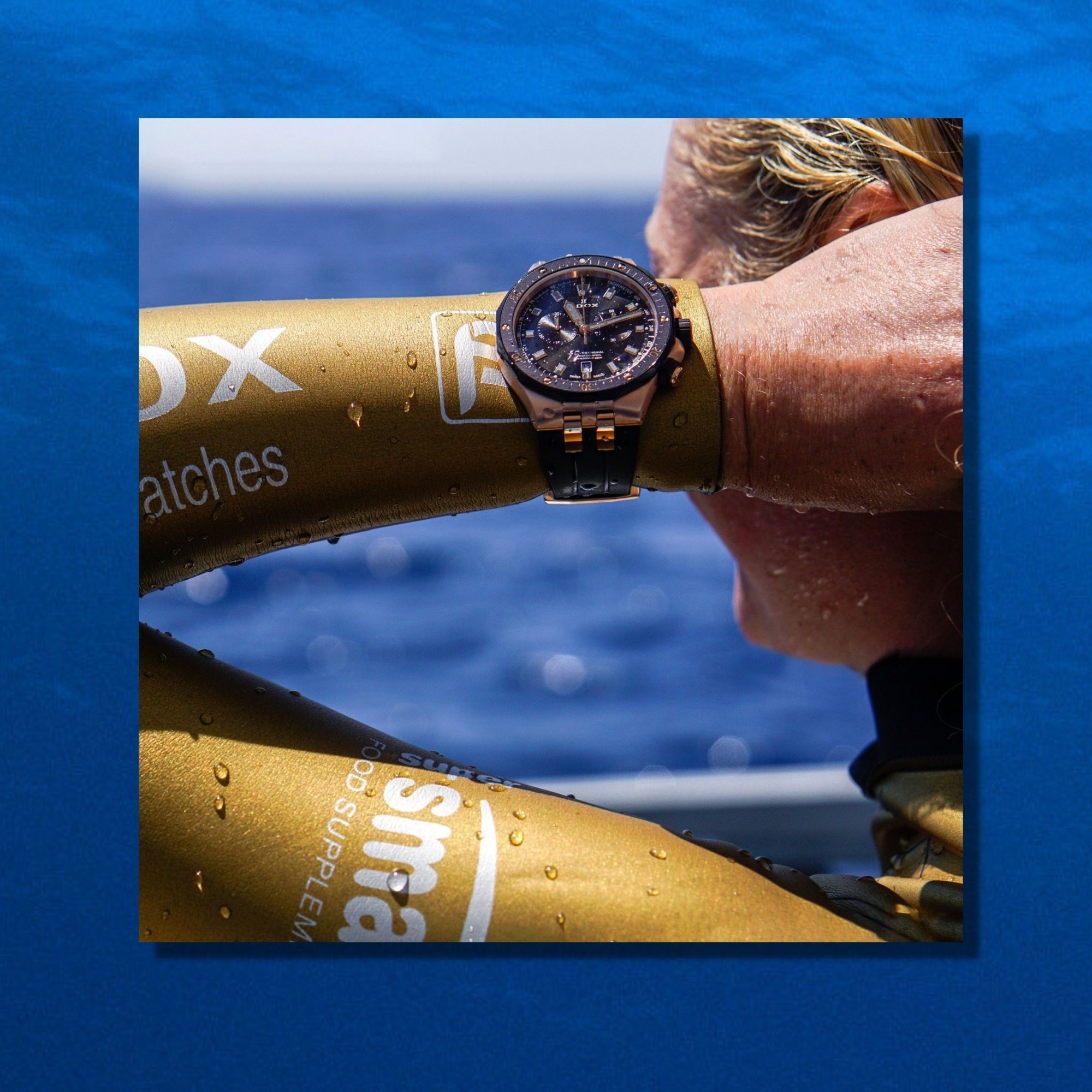 Edox 日本公式 21年の新たなwater Championとして Edoxのブランドアンバサダーに就任したフリーダイバーの世界チャンピオン マリアンナ ガレスピー 海を熟知したマリアンナの着用時計はエドックスのアイコン的存在である防水時計コレクション