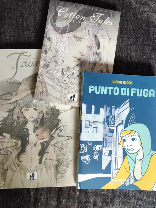 "Punto di fuga" di  Lucia Biagi"Cotton tales""Francis" di loputyn大判いいよねーー 