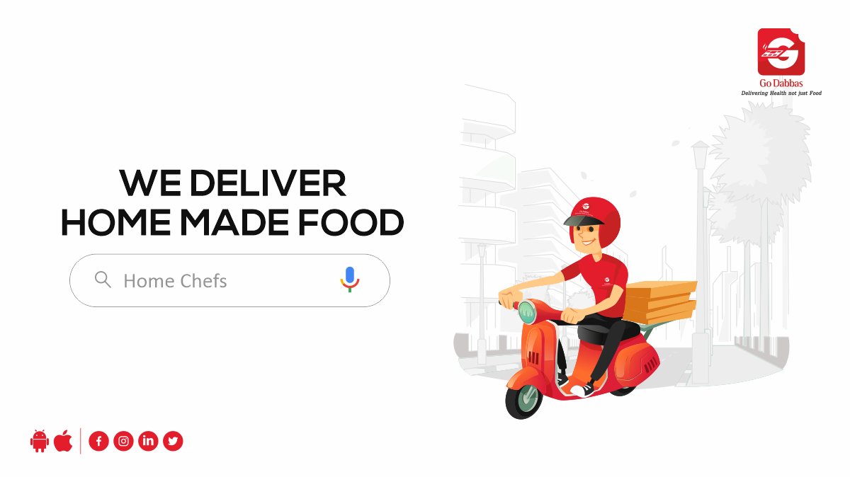 Nothing can beats 'Homemade food' 

Order Now @GoDabbasApp #Pune 

Delivering health not just food

#healthyfood  by our #homechefs & #homebakers

#gharkakhana #saturdaymood #healthybites #yummyfood #orderfood #onlinefood #homedelivery #tastyfood