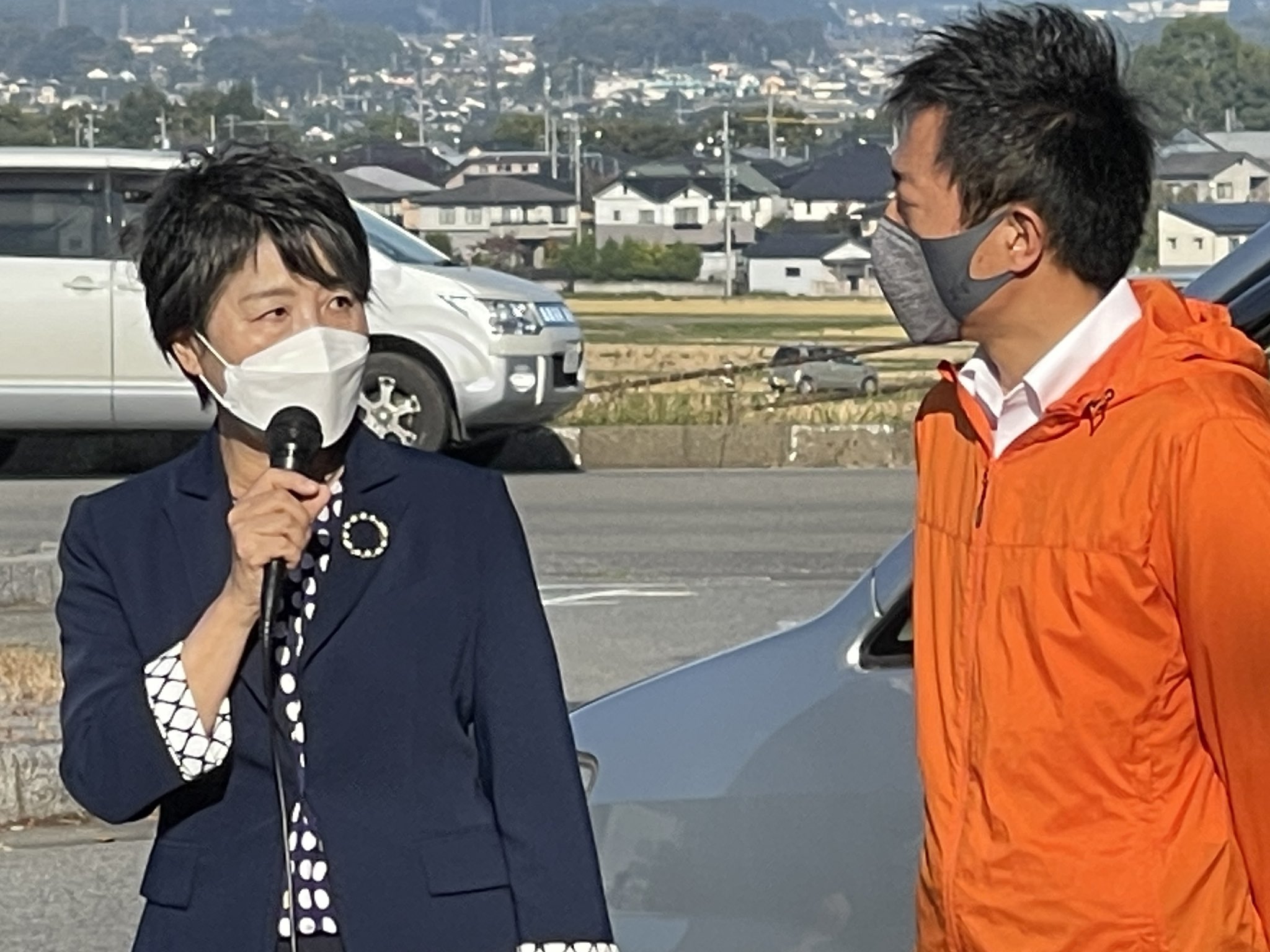 上川 陽子 Kamikawa Yoko 解散後2日目 信州長野の 井出ようせい さんの応援に佐久市へ 静岡 山梨 長野を結ぶ 中部横断自動車道 の全線開通まで 残された34kmの整備 1回目 法務大臣 の時 70時間に及ぶ質疑の末成立した 刑事訴訟法改正 井出委員の