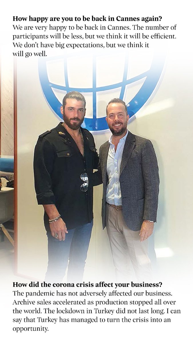 Still in beautiful #Cannes trying to sum up one of the best #MIPCOM-s while remembering some epic moments like this one when #CanYaman was our guest!
One of the 2021 highlights was this interview given to @formatbiz!
#IzzetPinto #GameChanger #GlobalAgency #WeCreateTheBuzz