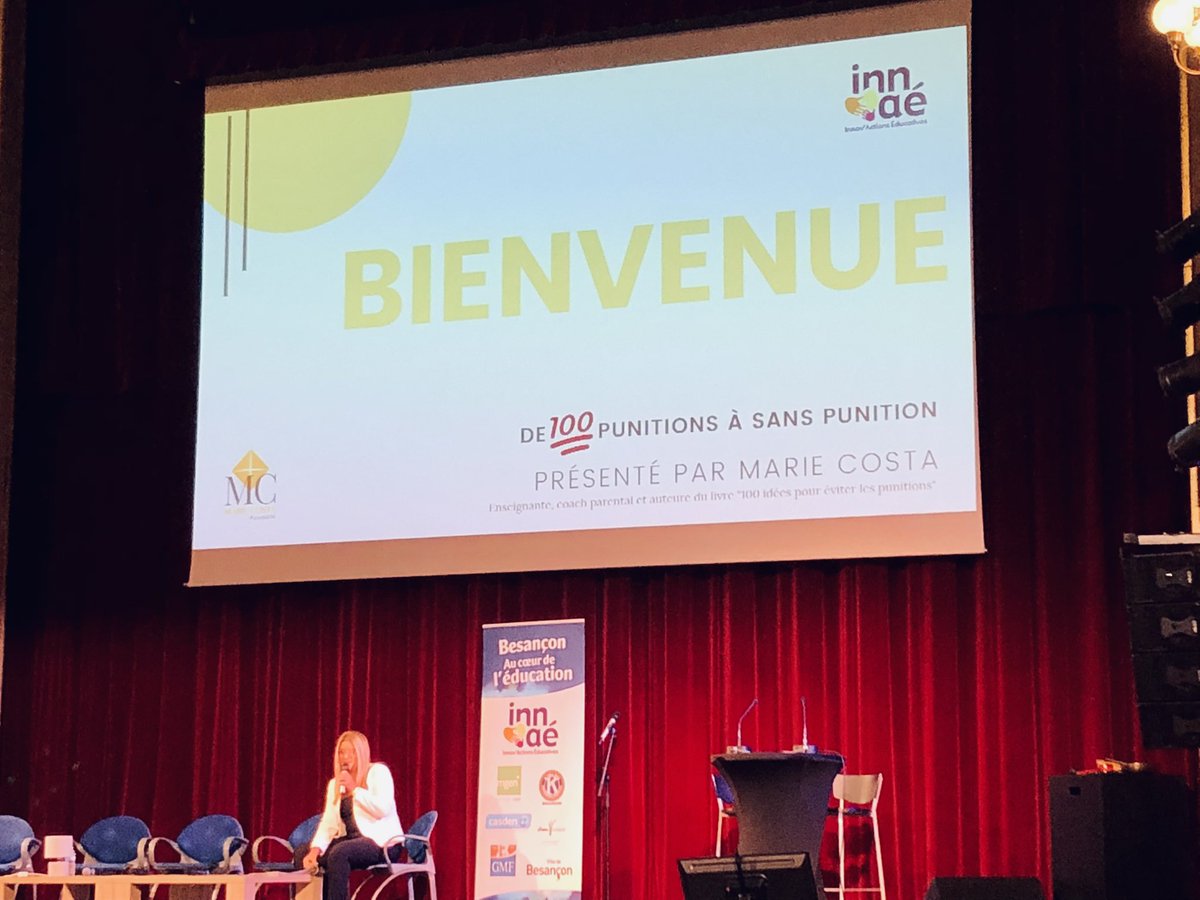 « Moins on punit et plus les enfants sont sages » <a href="/costamarie20/">Costa Marie</a> <a href="/InnovEducatives/">Innov’Actions Educatives</a>