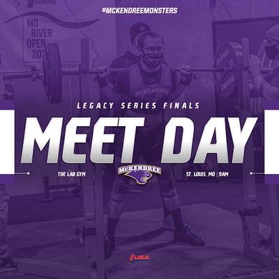 🏋️‍♂️MEET DAY🏋️‍♀️

<a href="/McKendreePL/">McKendree Powerlifting</a> will head out to St. Louis, MO to compete in the USA Powerlifting Legacy Series Finals! 🐾 #BearcatsUnleashed #TheOnlyWayIsThrough