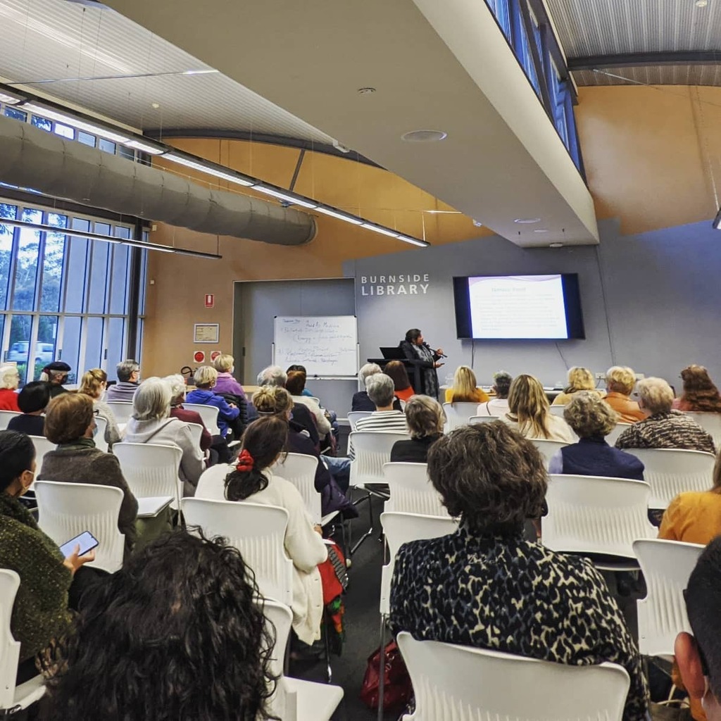 Food As Medicine with @karuna_healing was a big hit on Thursday night. Our space frequently hosts author talks, special presentations, children's events and more... Call us if you're curious about how your public event might be the perfect fit at Burnsid… instagr.am/p/CVFIMEFh5q5/