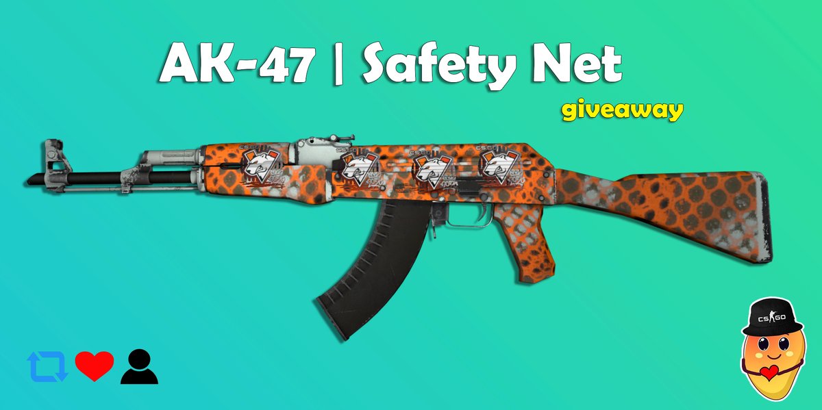 💎AK-47 | Safety Net giveaway💎
To enter:
- Follow me
- RT and Like
- Tag a friend

⏳Rolling in 72h⌛️
#giveaway #CSGO #freeskins