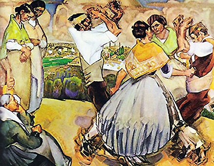 16/10/1879 nació FRANCISCO MARÍN BAGÜÉS, pintor nacido en Leciñena, Zaragoza, España