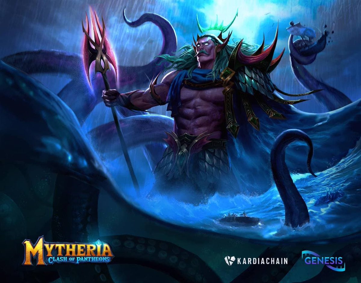 Welcome to MYTHERIA - This is the first world where Gods and Goddess from mythologies around the world (Norse, Greek, Chinese, Egypt and Vietnam) will fight for #Mytheria. 
Zeus, Odin can create an alliance or Ares can challenge Sun Wukong to prove who is the strongest…
$MYRA