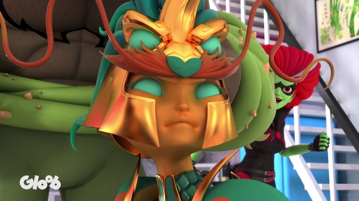 Sabine'nin akumalı formunun abartılması gerek gerçekten çok hoş ve Çin kültürüne uygun gözüküyor umarım gücü de en az tasarımı kadar harikadır
#MiraculousLadybug