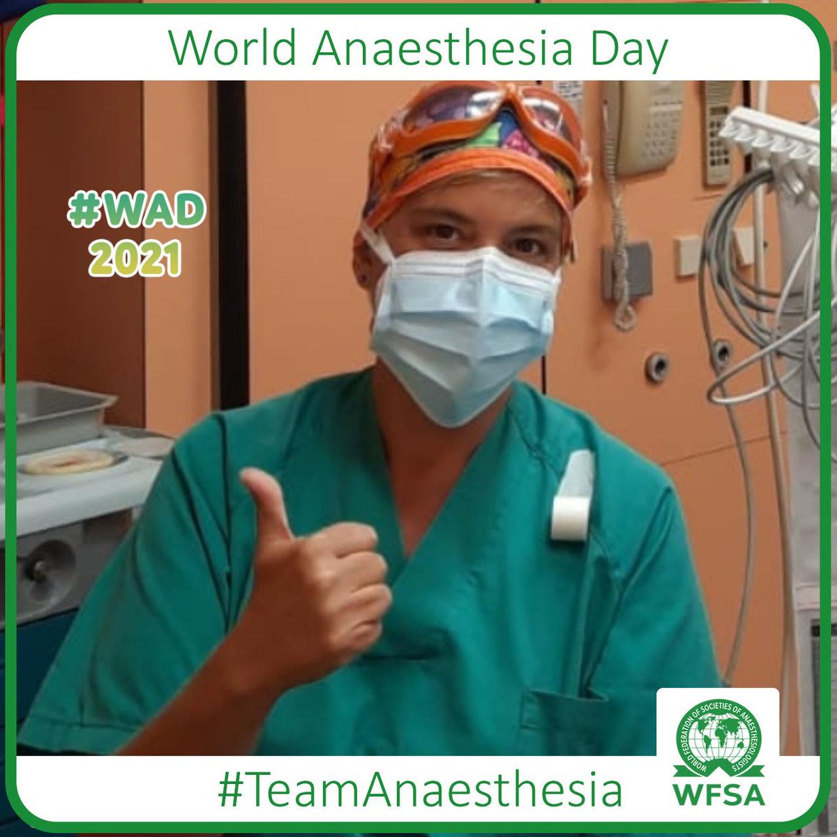 #WAD2021 #TeamAnaesthesia #DíaMundialAnestesiología @wfsaorg