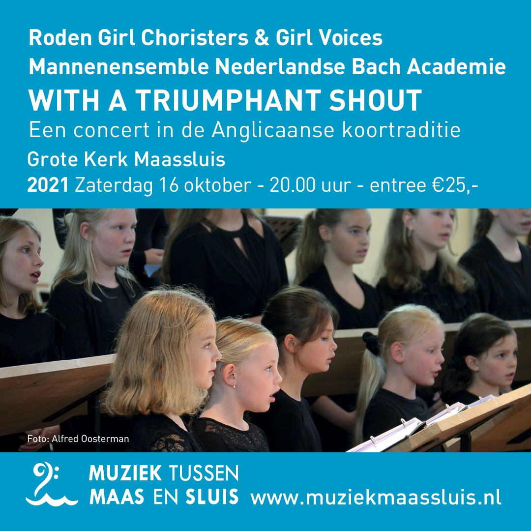Vanavond openingsconcert van onze serie door <a href="/RodenGirlChoris/">Roden Girl Choristers</a> in <a href="/GKMaassluis/">Grote Kerk Maassluis</a>.
Online tickets verkrijgbaar via ticketkantoor.nl/shop/MTMS16102…

#klassiekemuziek #Maassluis