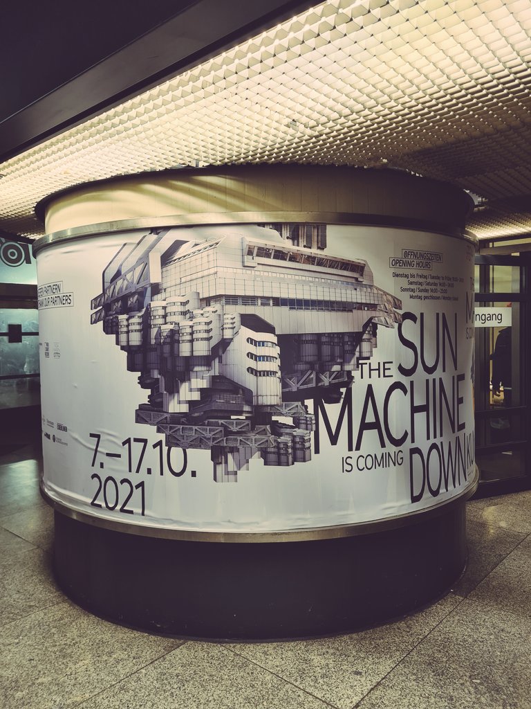 DoBath's tweet photo. Anschauempfehlung: #thesunmachine ist sehenswert nicht nur wegen der neuen Kunst, sondern vor allem wegen des alten, aber feinen ICC #BerlinerFestspiele @blnfestspiele https://t.co/D3K656Zma9