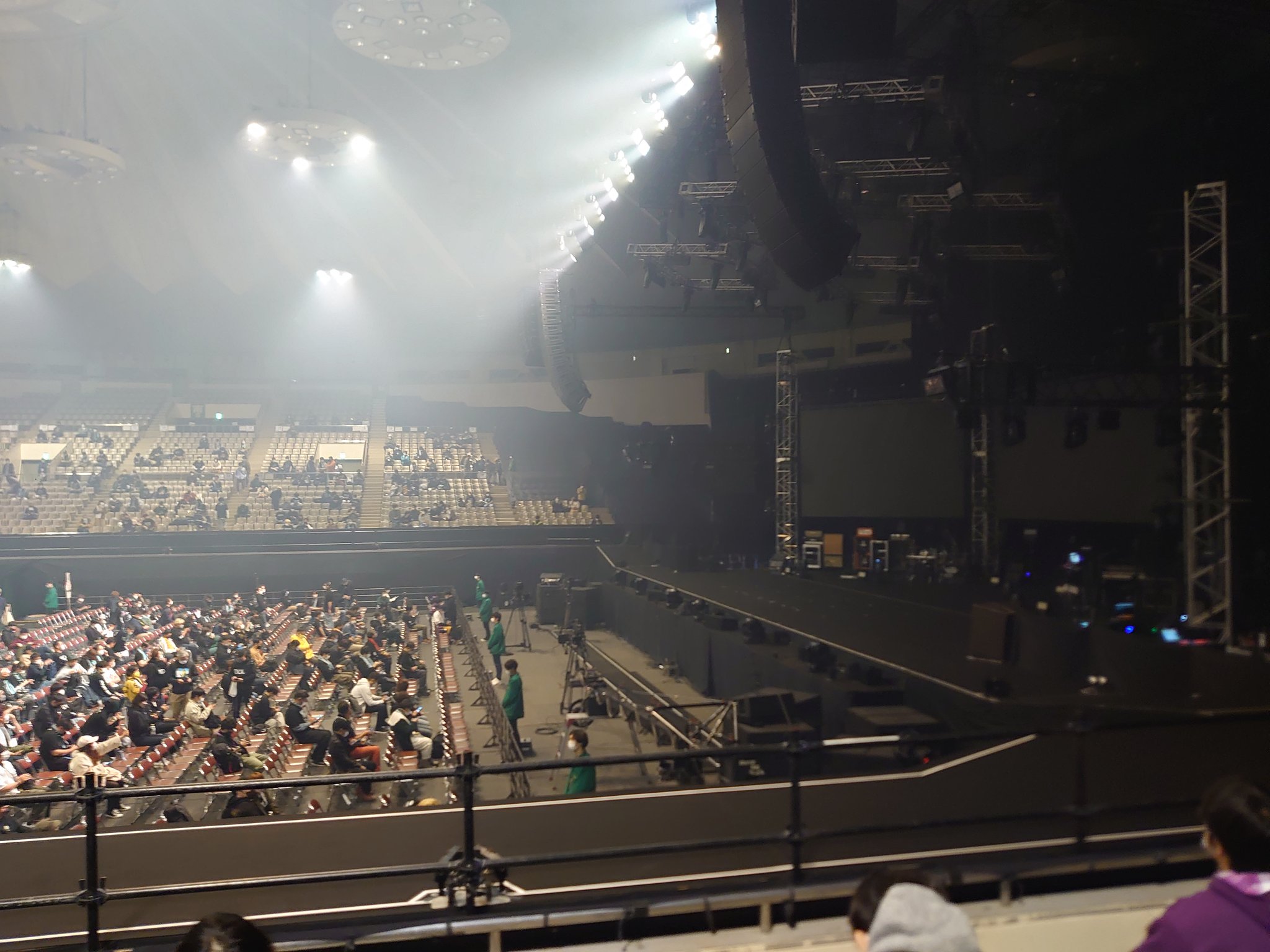 みすたモモコれん 結構近くて良い感じです Bish 真駒内セキスイハイムアイスアリーナ 札幌 T Co Aiutiqrzum Twitter