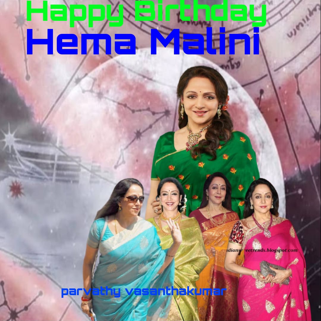Happy birthday
Hema malini  