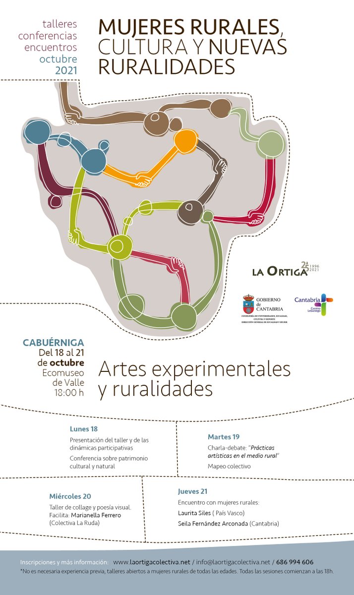 mar_montesino's tweet photo. El lunes comenzamos taller con mujeres rurales en el Ecomuseo de Valle (Cabuérniga) a las 18h "Artes experimentales y Ruralidades". Puedes acompañarnos sesiones sueltas, no hace falta experiencia previa. Inscripciones https://t.co/Oj13rAhCyH https://t.co/IgQnAF0OQN