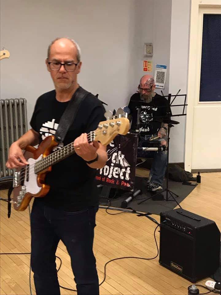 Combining passions. Bass and my favourite computer game of all time <a href="/UridiumAuthor/">Andrew Braybrook</a>