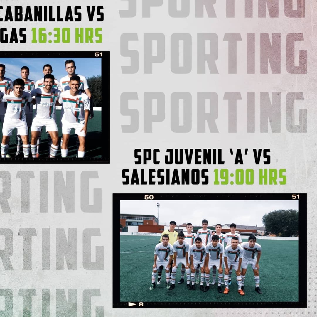 Sp_Cabanillas's tweet photo. Los niños vuelven a sonreír! 🤘⚽️

Hoy toca sesión doble en el Ramiro Almendros. Ven a apoyar a nuestros dos equipos de Preferente a partir de las 16.30h. 

Además, hoy toca rifa gracias a nuestros amigos de Carnicería Nieto 2.0

Te esperamos! 

#AupaSporting 🇮🇹 https://t.co/qIv3L4e8MY