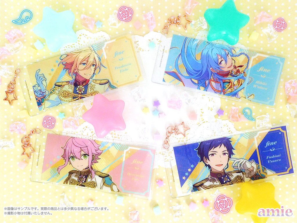 あんさんぶるスターズ あんスタ AGF Palnart×amie 五奇人ブローチ AGF2018『あんスタ』五奇人のスノードーム＆各キャラのモチーフ