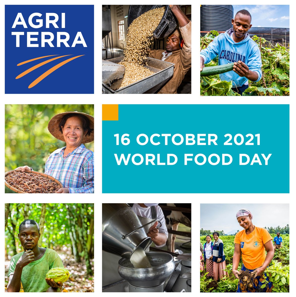 Today #WorldFoodDay 🥕🍞 🍅🥦
Farmers' organisations are becoming increasingly important but they face multiple challenges. Agriterra uses cooperative expertise and peer-to-peer advice to strengthen farmer ownership and stimulate economic growth for ambitious farmers worldwide.
