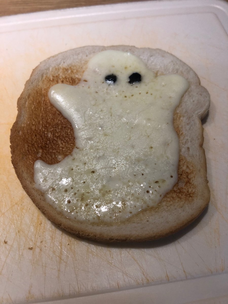 RT @95point2: Ghost on toast https://t.co/GRGWyd9j0x