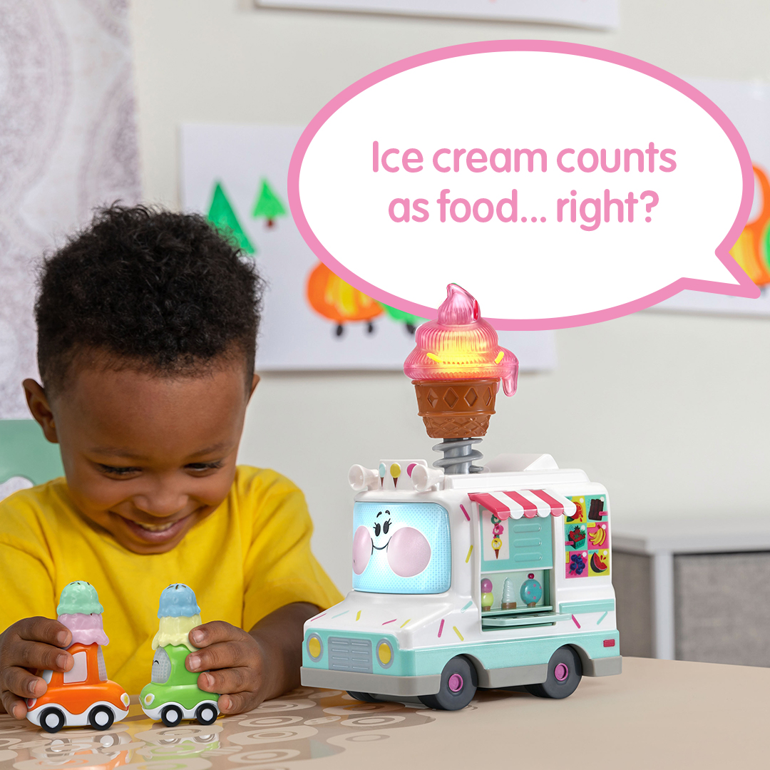 VTechToysUK's tweet photo. World Food Day... Ice Cream counts as food right?
#EileenIceCreamVan #CoryCarson https://t.co/2OWh4283jM