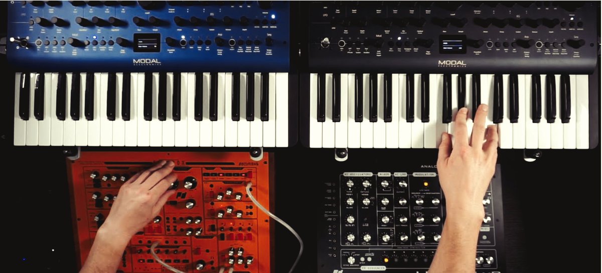 ModalElectronic's tweet image. Live and in Session tonight at 6PM UK time courtesy of @vco_usa: COBALT8 and ARGON8! 

If you ever wondered what combining these two pillars in the Modal Electronics line sounded like, here is your chance! 

loom.ly/71dE3AU 

#modalelectronics #machinesformusicians
