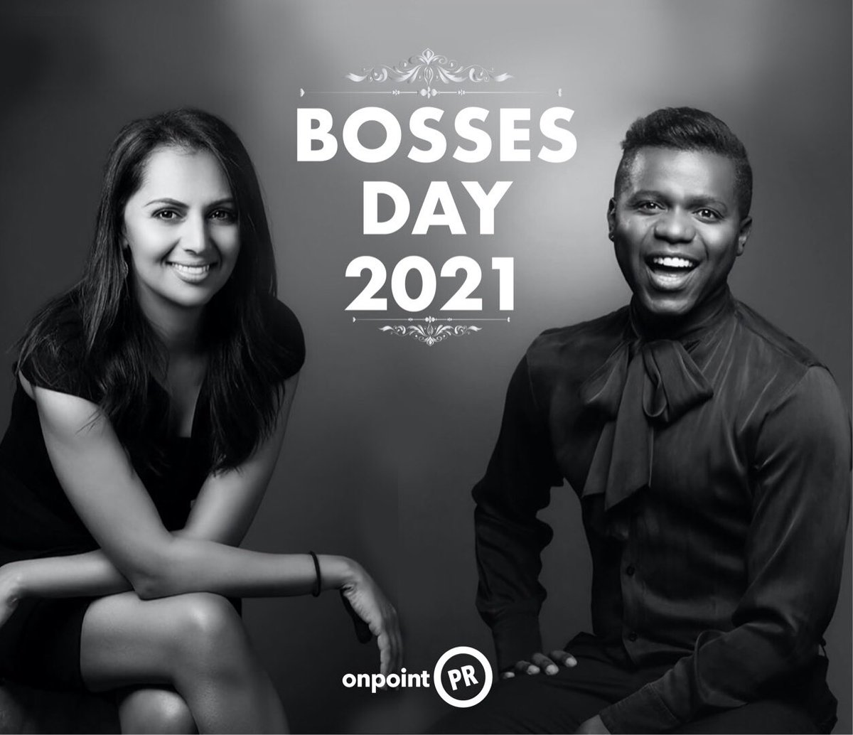OnPointPR (@onpointpr_sa) on Twitter photo Managing people is an art which only the greatest leaders can accomplish... You inspire us with everything you do!
Happy Bosses Day Fatima and <a href="/VistaK/">The Duke of Paisley Park</a> 🏆
#BossesDay2021 #HappyBossesDay #OnPointVikings Managing people is an art which only the greatest leaders can accomplish... You inspire us with everything you do!
Happy Bosses Day Fatima and <a href="/VistaK/">The Duke of Paisley Park</a> 🏆
#BossesDay2021 #HappyBossesDay #OnPointVikings