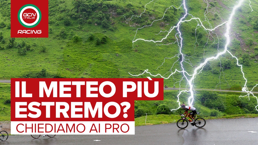 gcnItalia's tweet photo. Nel video di oggi abbiamo chiesto ai Pro qual è la condizione climatica più assurda con cui hanno corso.
Guardatelo su GCN Italia Racing ed iscrivetevi al canale.
📹 https://t.co/NA3eGZKzRG
#gcnitalia #procycling #italian #sport #procycle #procyclist https://t.co/6u8FVksTca