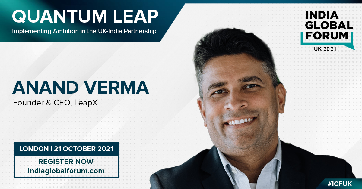 Are 🌏leaders pulling out all the stops against the ongoing #ClimateCrisis? 
Join <a href="/anandverma/">anandverma</a> at📍#IGFUK Quantum Leap as he drives the conversation on how businesses can help curb the crisis further.
Book your🗓️for 21 Oct NOW: indiaglobalforum.com/uk-2021-quantu…