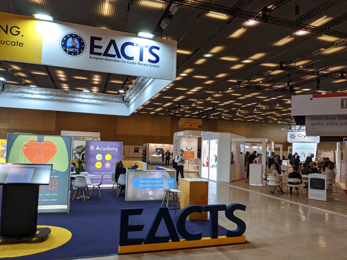 Final day of #EACTS2021 here in Barcelona. Don't miss your chance to visit our booth for all of your cardiothoracic product needs! #loupes #camera #pectus #chestwallrepair