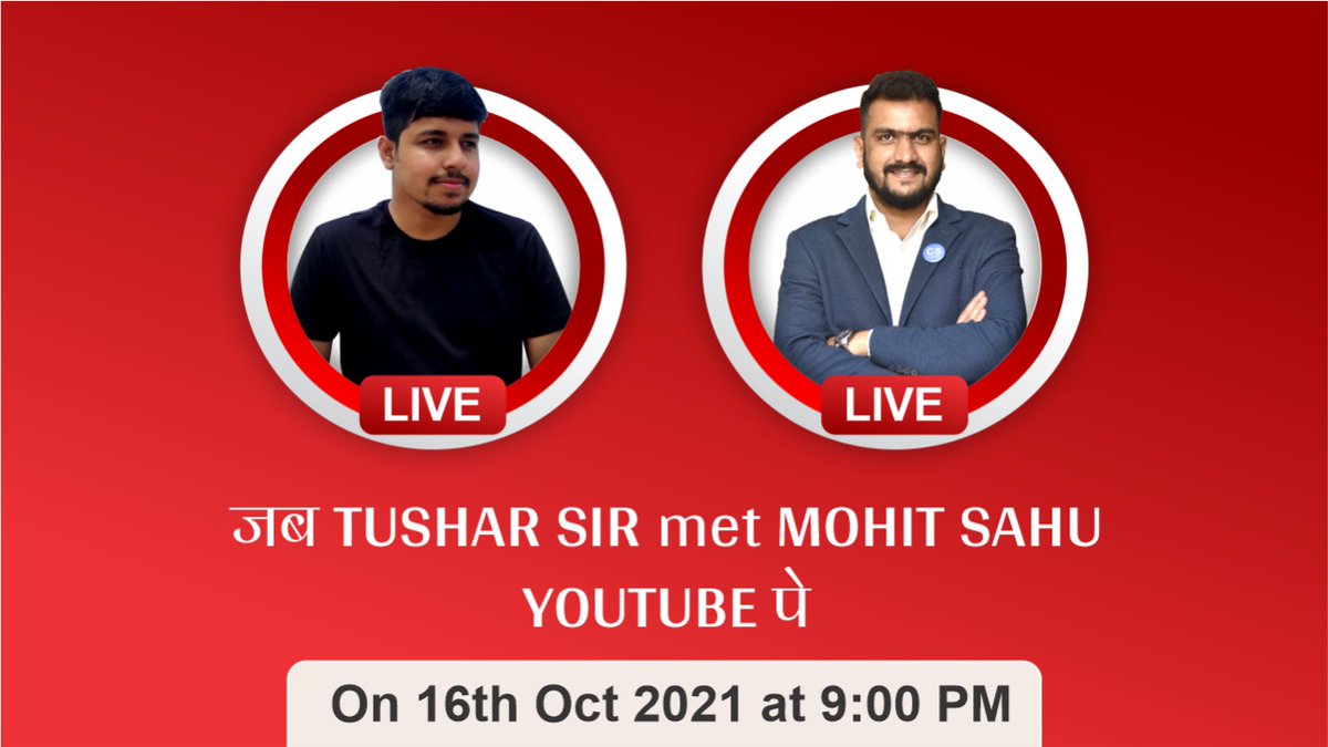 cstusharpahade's tweet photo. आज रात 9:00 बजे Youtube पे 

आना जरूर https://t.co/SXa5G6zDtZ

#Youtube #YoutubeLive #LiveInteraction #SecuritiesLaw #HighestScore #LawgicalGuruji  #Students #StudentAndTeacher #SaturdayMotivation #Interaction #YoutubeSession #CSTusharPahade #TusharPahadeClasses #BookMyLectures https://t.co/c6fWpIUKgX