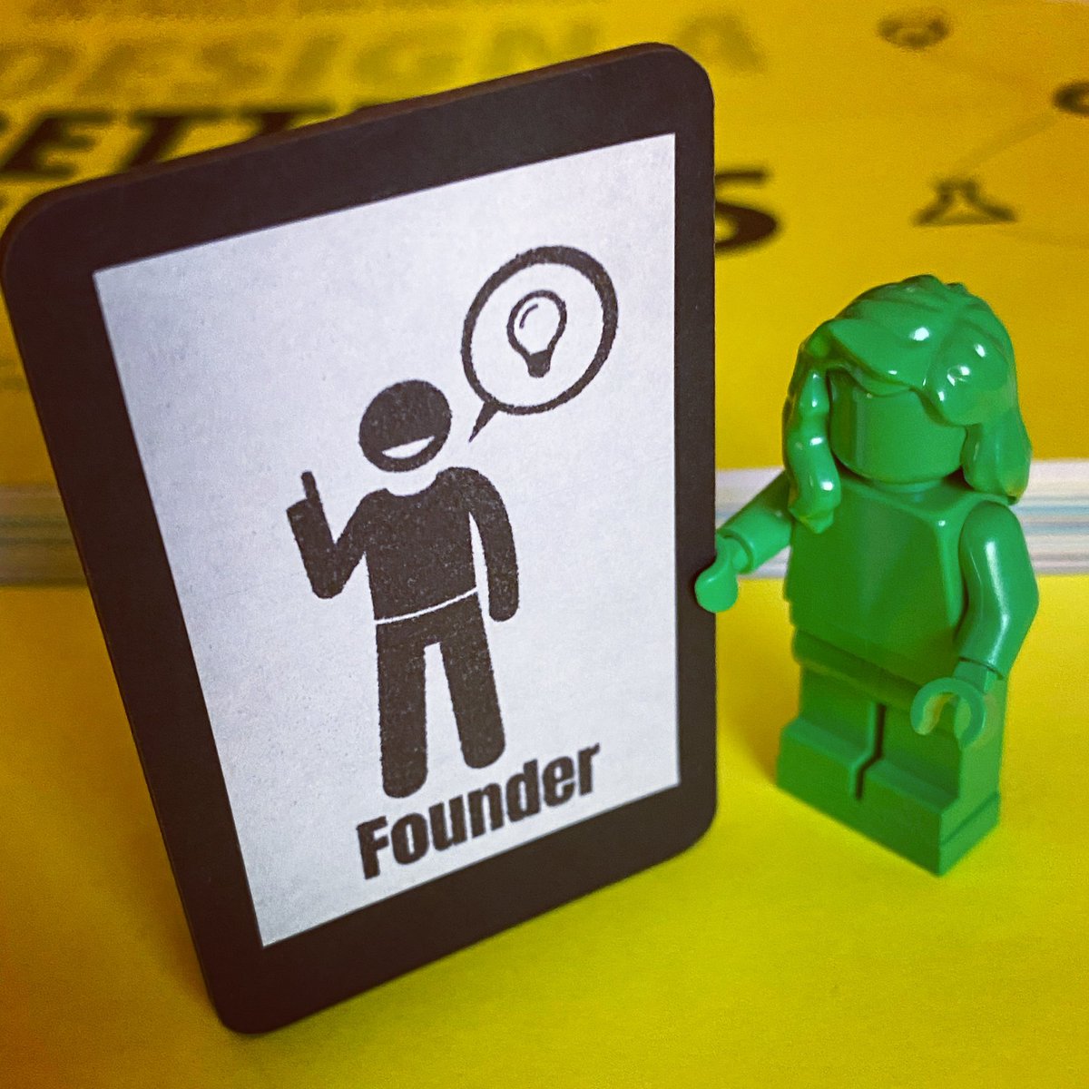 creativeplaylab's tweet image. Startup terms every entrepreneur should know. ✅Founder: the first to execute #startupterms #startuplingo #everyoneisawesome #lego #legominifigures