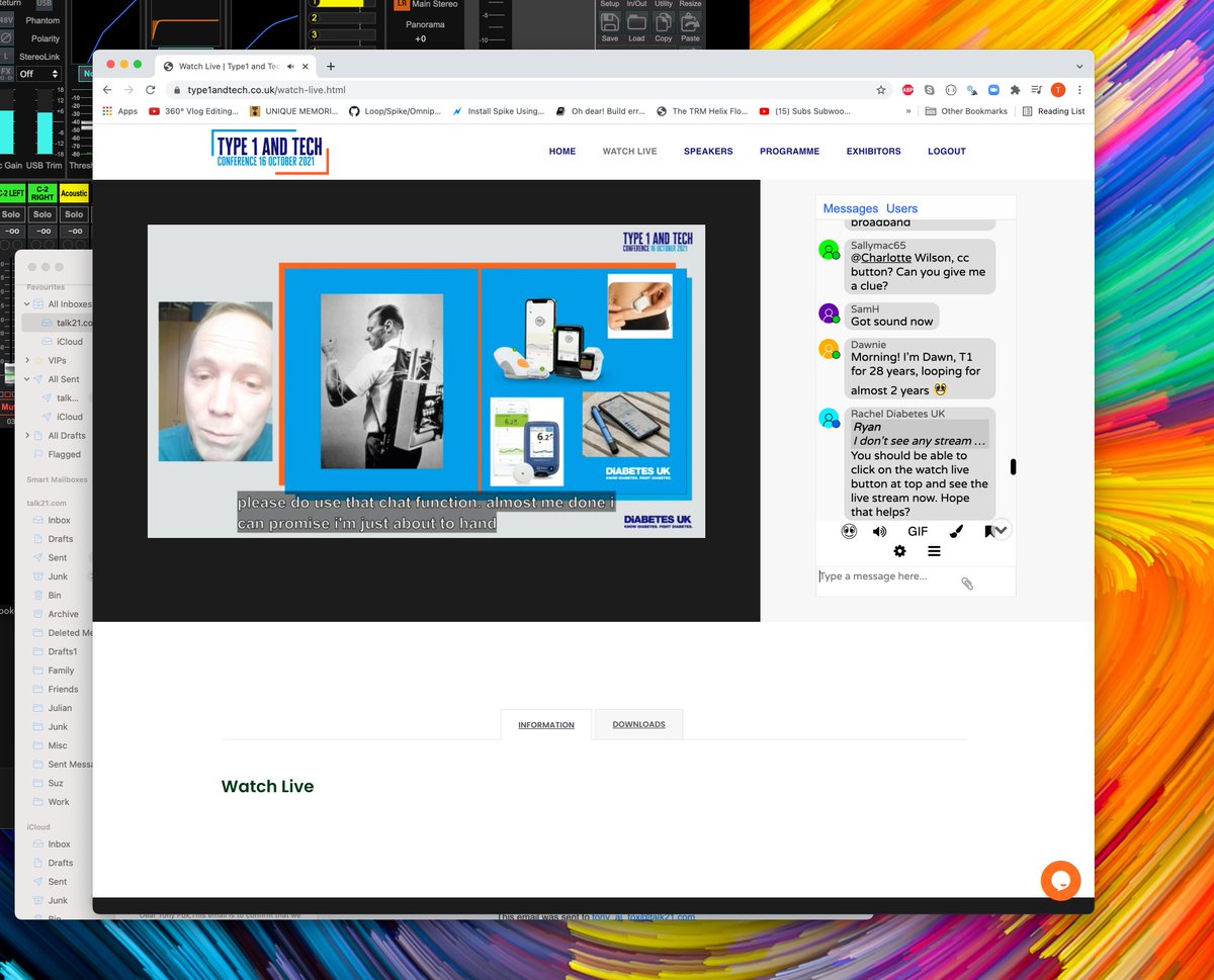 Type1Tony's tweet image. Type 1 and Tech&apos;ing it this morning #type1andtech