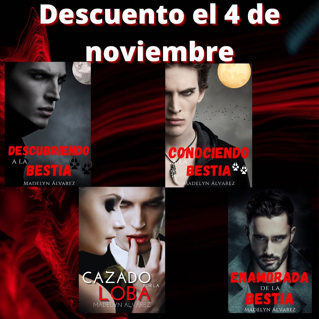 Mady_Alvarez's tweet photo. Vamos a recordar con un poco de publicidad para mis libros que pronto tendrán descuentos en Booknet 🐺🦇

❌Mi perfil de Booknet donde puedes encontrarlos: https://t.co/zlQXBf9sF6

Descuento durante 24 horas. https://t.co/T4ilexdTPH
