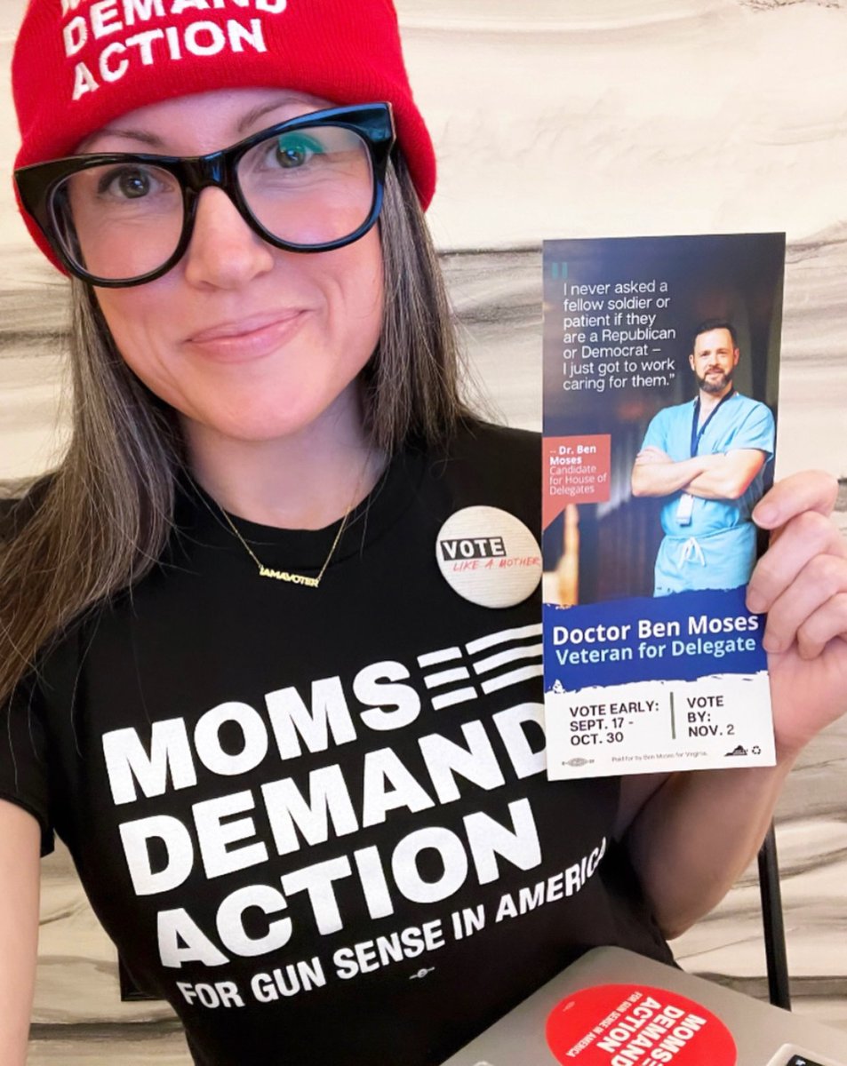 ❤️🗳 LAST #WeekendOfAction before Election Day & I’m CALLING VOTERS on this in Nelson County for Gun Sense Candidate @BenMosesVA! 

VIRGINIA MAKE A PLAN TO #VOTE visit iwillvote.com/VA 

#MomsAreEverywhere to #GOTV #VAGov @MomsDemand