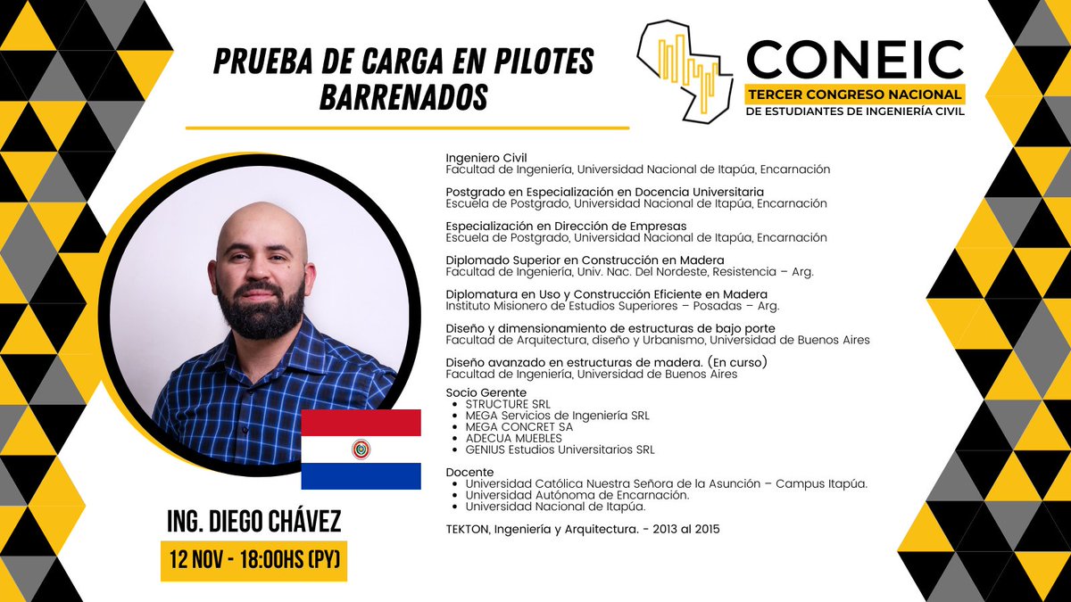 Dos charlas más que tendremos en el CONEIC 2021 🥳🥳🥳 Formulario de inscripción: bit.ly/CONEIC2021