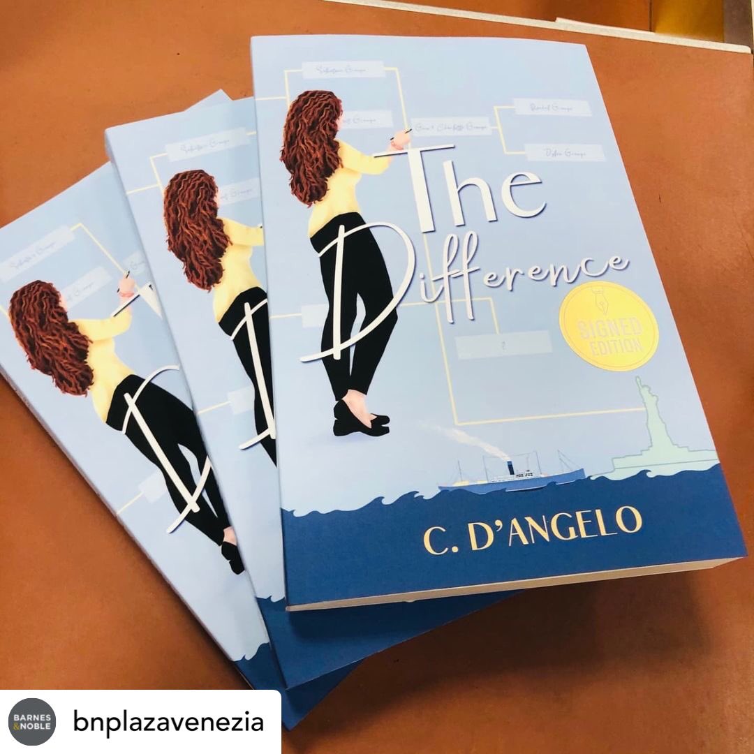 Look what happened today!! I signed copies of THE DIFFERENCE at my local Barnes and Noble. Ahhh, a dream come true. 🤭❤️ 

Orlando locals, grab your copies there! 

Also: linktr.ee/C.DAngelo.Auth…

#CDAngeloAuthor #TheDifferencebook #TheVisitorbook #PitchPartyProsperity #2021debuts