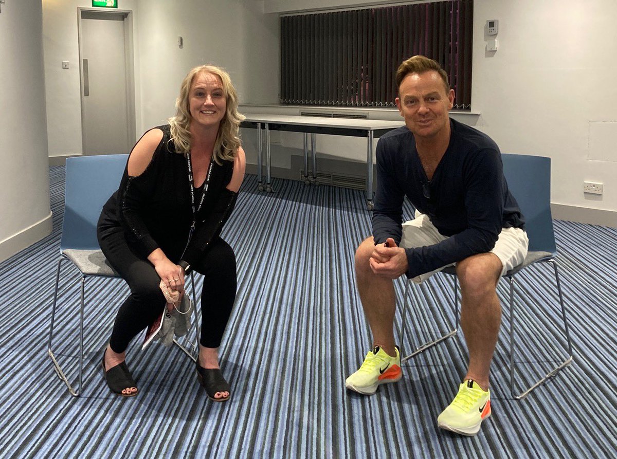 clarembooth's tweet photo. @JDonOfficial  fantastic evening at Nottingham tonight - since I was 11yrs old I dreamt of meeting Jason and tonight at the age of 45 I have ! My husband even came with me the only man at the meet and greet (other than JD) 😂 - Jason you didn’t disappoint - amazing show ❤️ https://t.co/OuLPbAQ2Cl