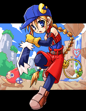 過去の仮装おさげ 