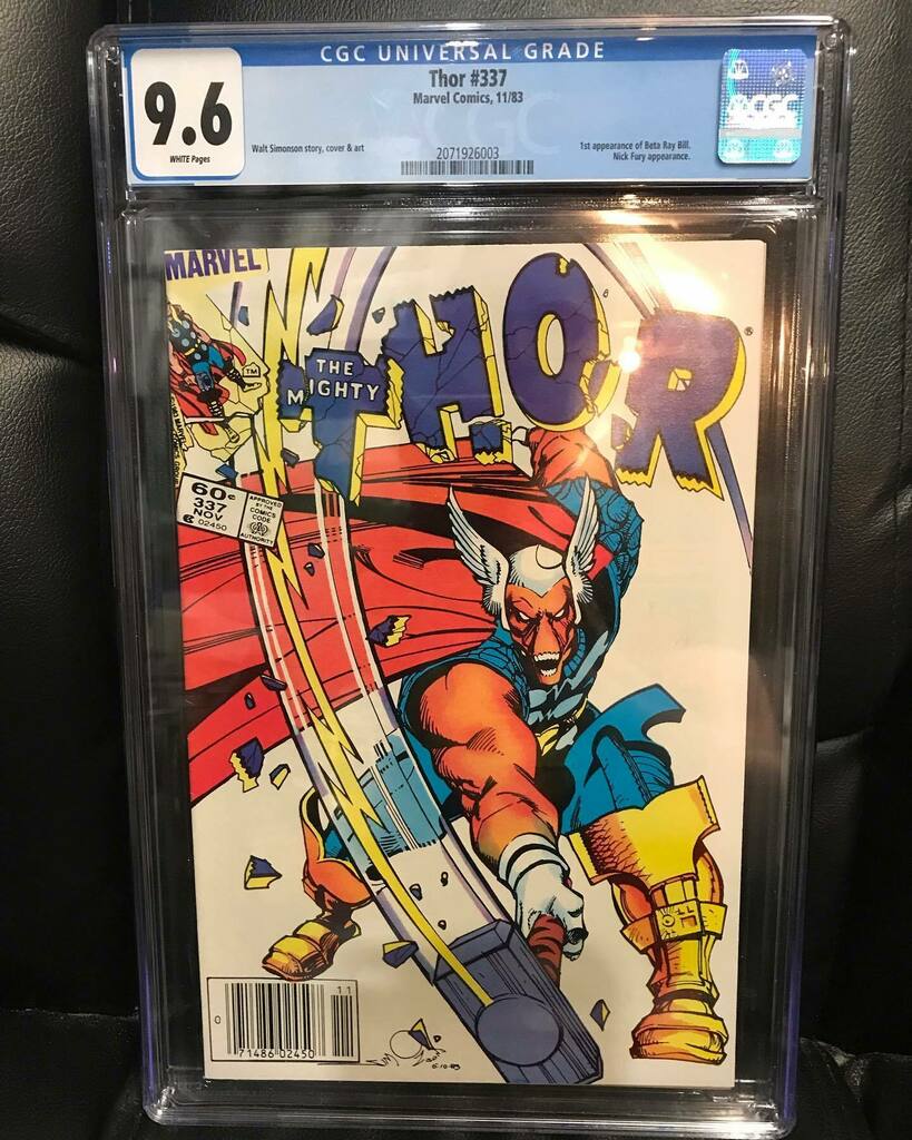 Pick up from a small collectors event that we will have for sale at @aircapitalcomic in a few weeks. #comicbookcollection #comiccollector #igcomicbookcommunity #igcomicbooks #igcomiccollector 
#thor #betaraybill #marvelcomics #comics4sale https://t.co/z5F66N8HyY https://t.co/6eHvZnZzbj