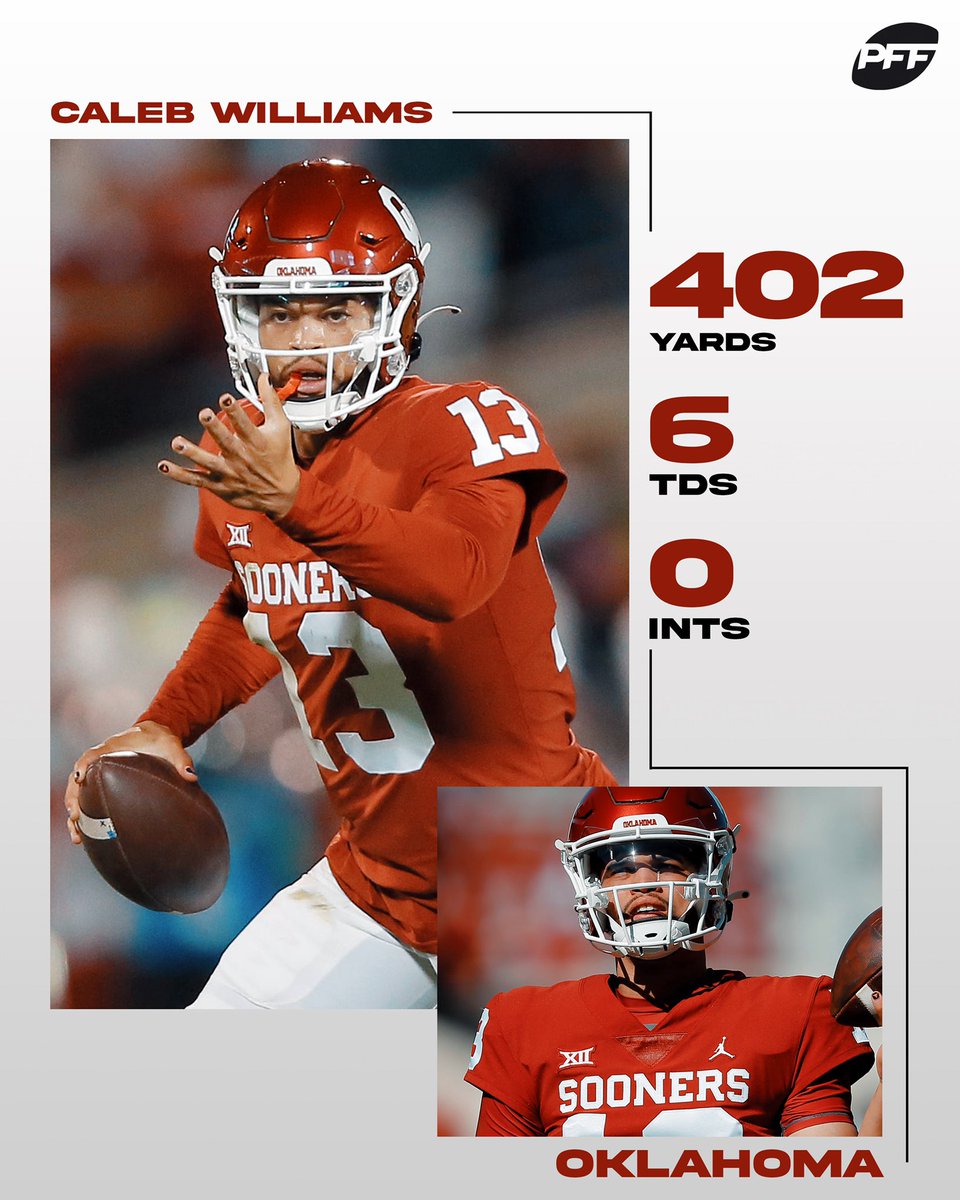 Have a day, Caleb Williams 

<a href="/OU_Football/">Oklahoma Football</a>