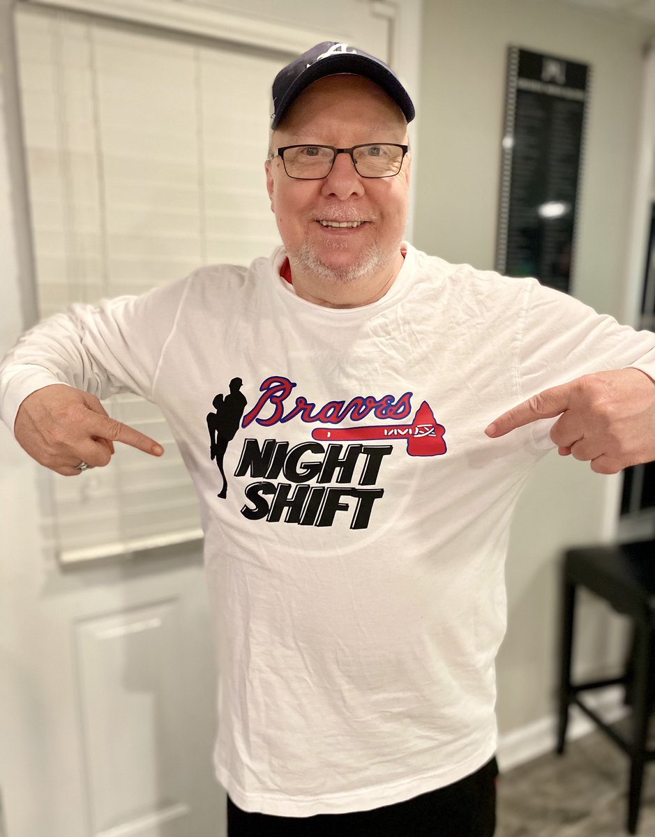TheDanTheMan58's tweet image. Night Shift ready ⚾️ @Braves #BattleATL #ChopOn