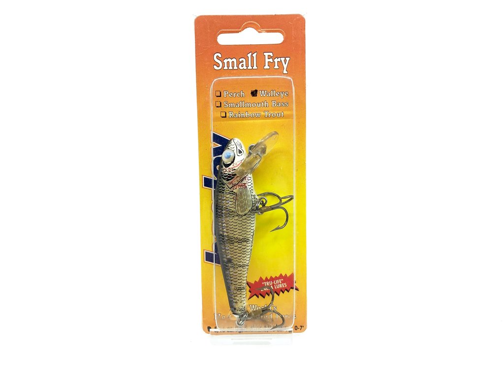 My Bait Shop on X: Bagley Small Fry Walleye P-6SF3-W4 New on Card Old  Stock  See all of our Bagley Baits for sale here   Thousands of new and vintage lures