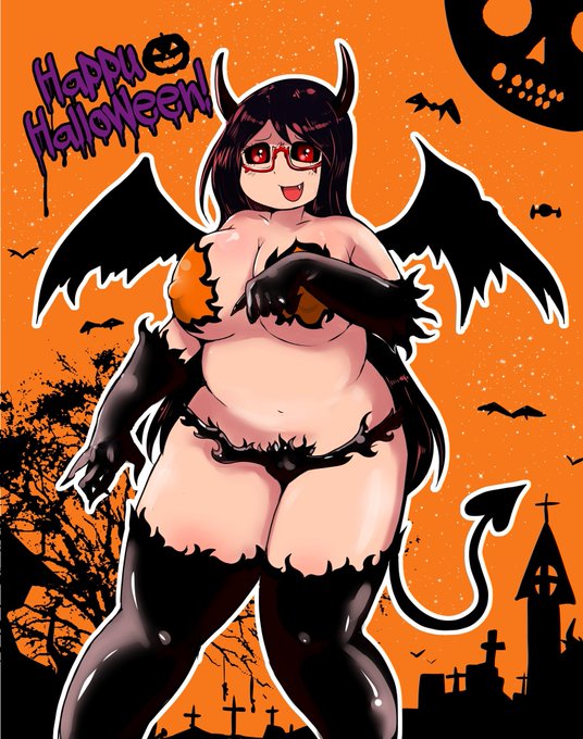 ハッピーハロウィン‼️
過去絵の詰め合わせですわ 