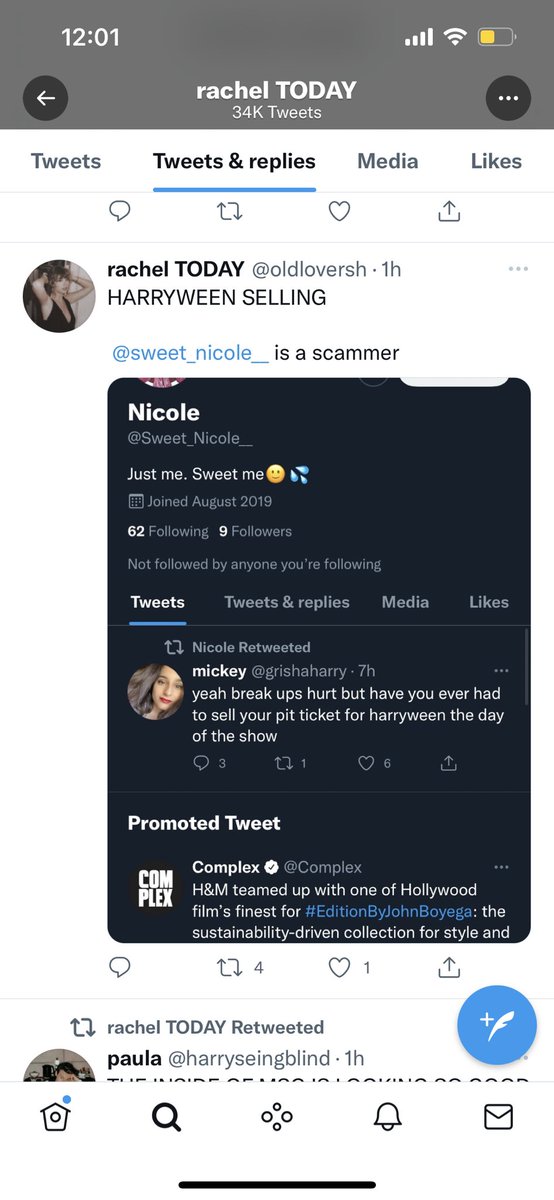 47Shann's tweet photo. @Sweet_Nicole__ @bluedeity Don’t do it she’s scammed someone https://t.co/euTTVOqFoW
