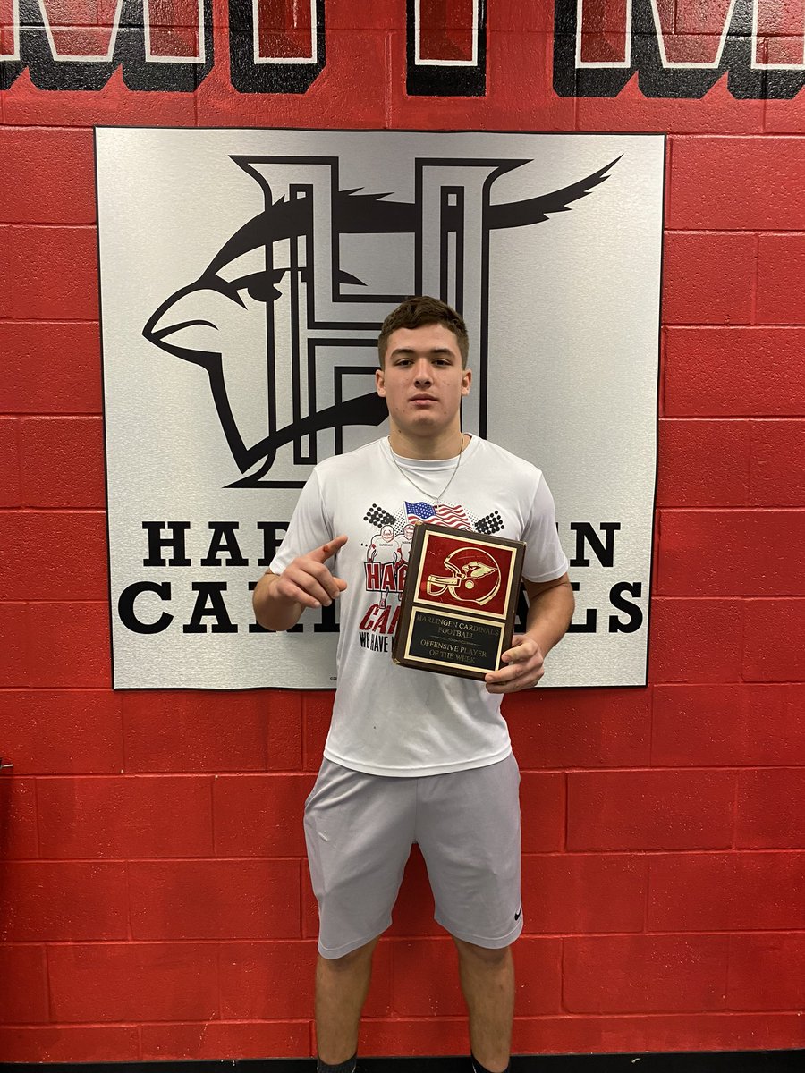 Harlingen Cardinals Offensive Player of the Week- Ian Solis. 

#csnd #mtxe #hcisdproud