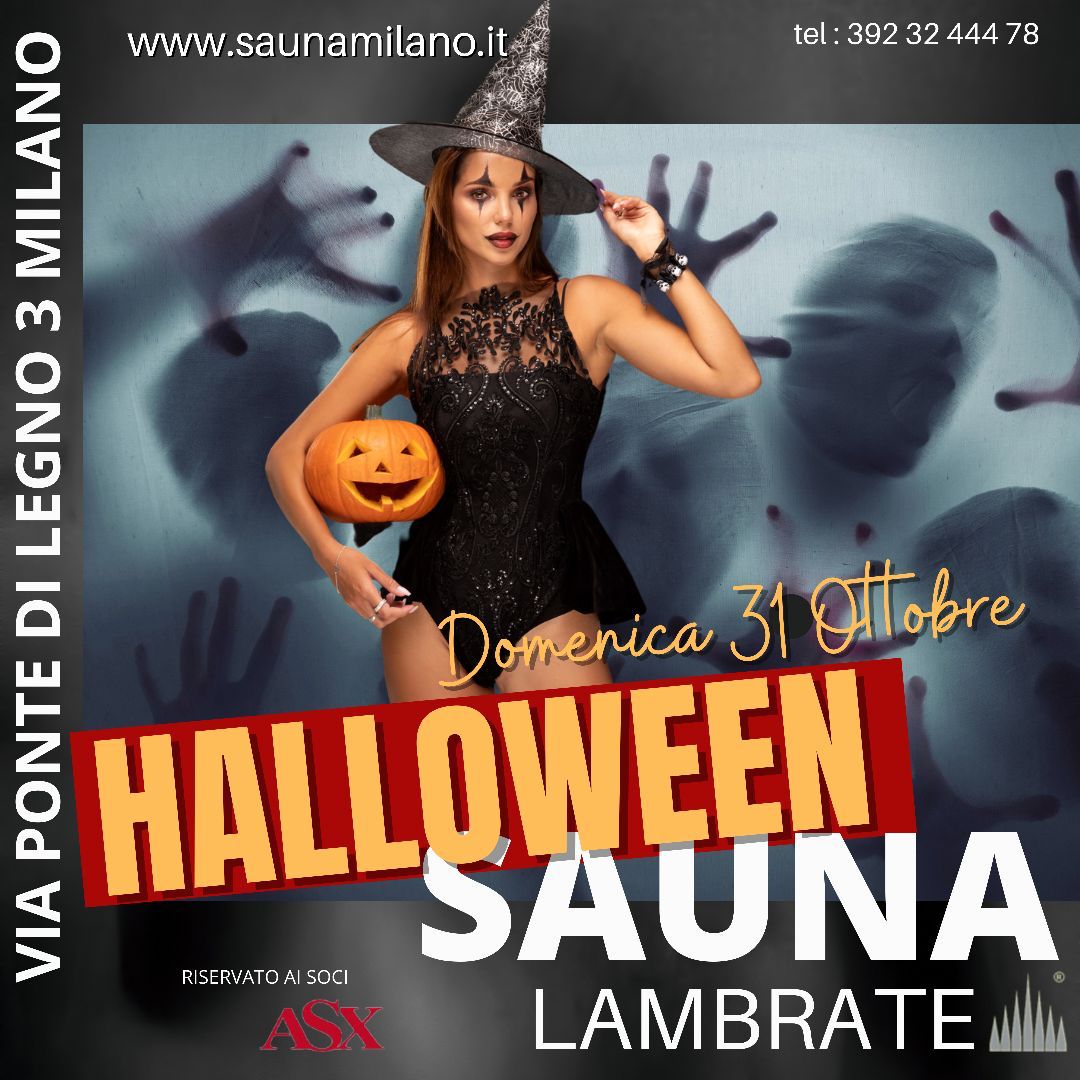 #Hallowenparty per un pomeriggio insieme alla @SaunaLambrate di Via Ponte di Legno 3 #halloween2021 #Private #club 🔞👻🎃🐷