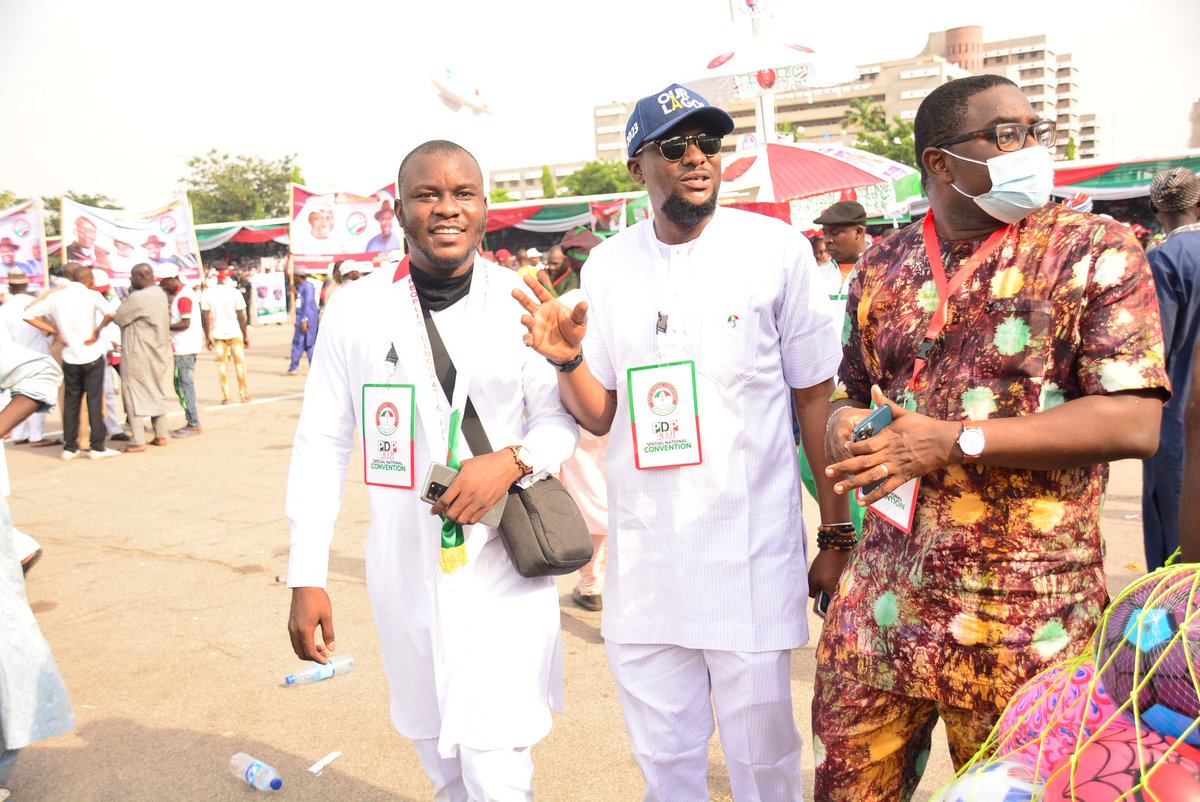 OkeStalyf's tweet image. By the way, good to have @MrTomide back to the PDP, newest MHA of the party #PowerToThePeople #PDPNationalConvention2021